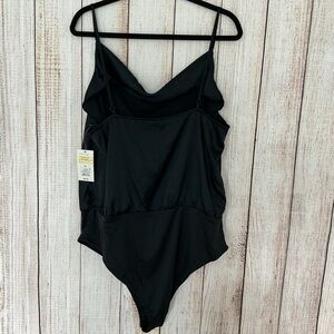 a new day Elegant Black Women's Bodysuit